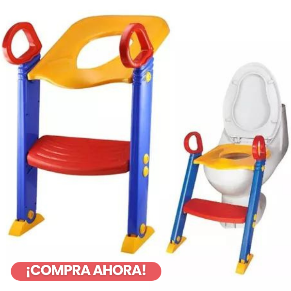 ASIENTO INODORO ESCALERA PARA NIÑOS + ENVÍO GRATIS